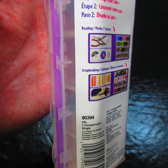 CraftMates Lockables 2XL 7 Compartment Bead Storage Price - Picture 7 of 7